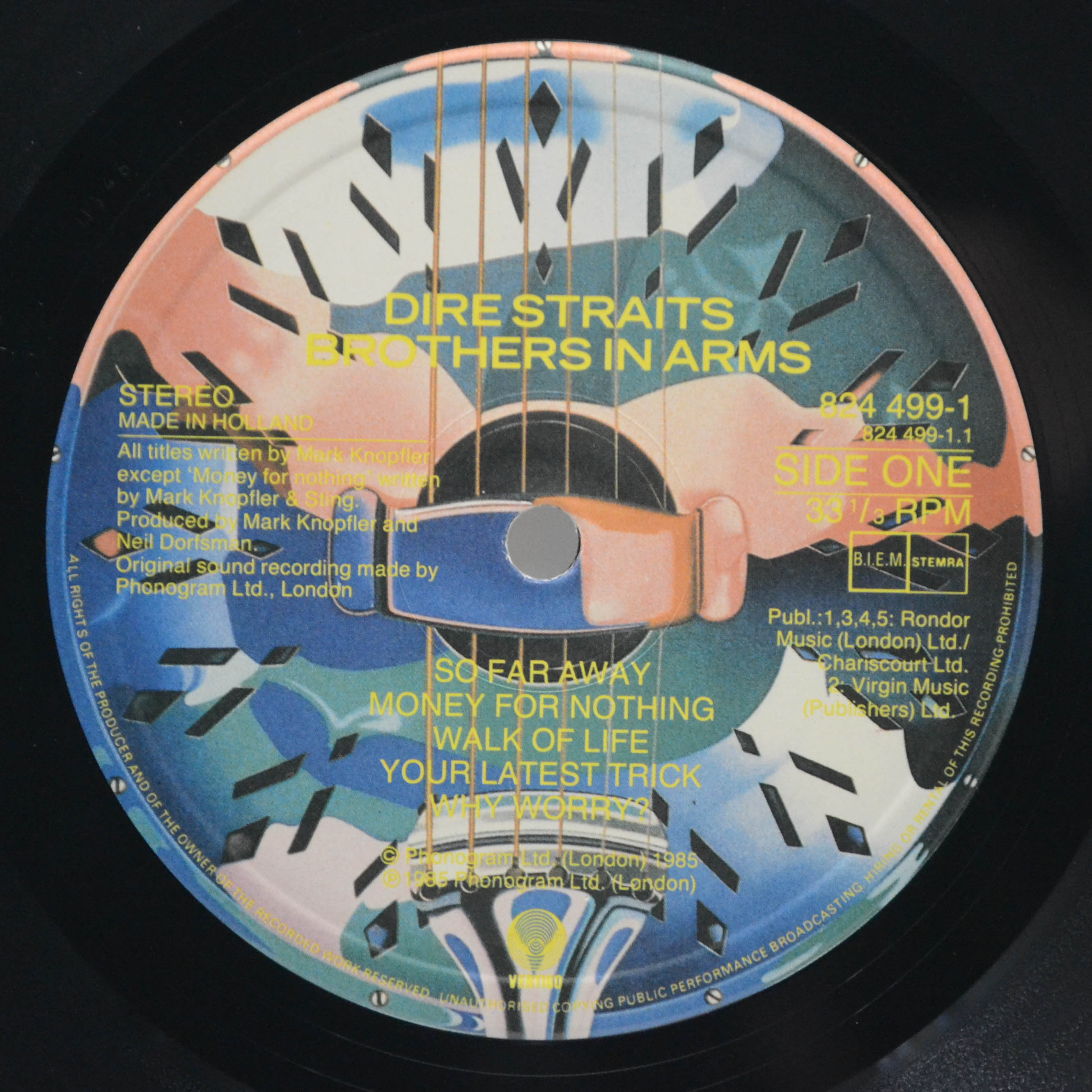 Dire Straits — Brothers In Arms, 1985