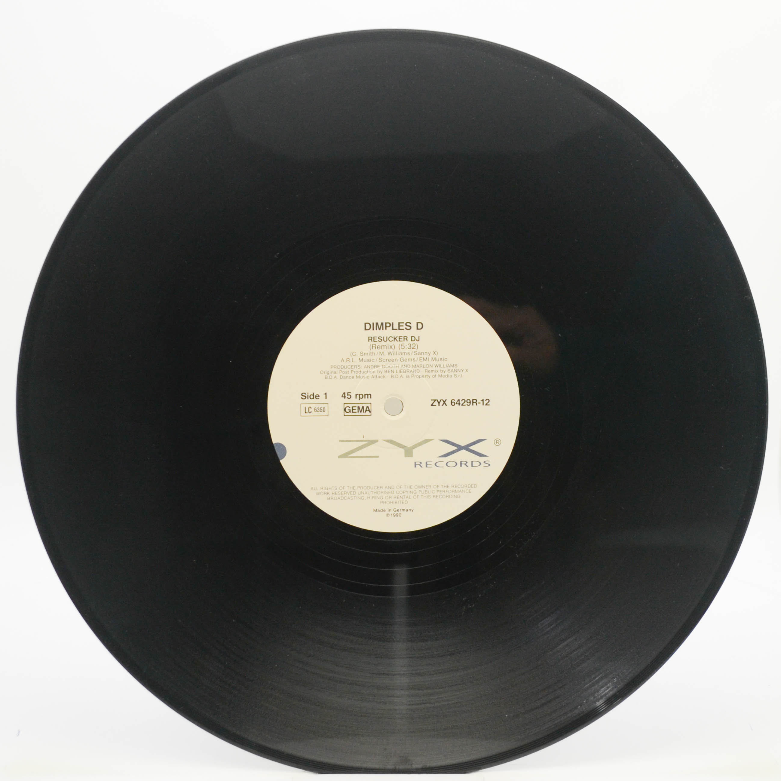 Dimples D — Resucker DJ (Remix), 1990