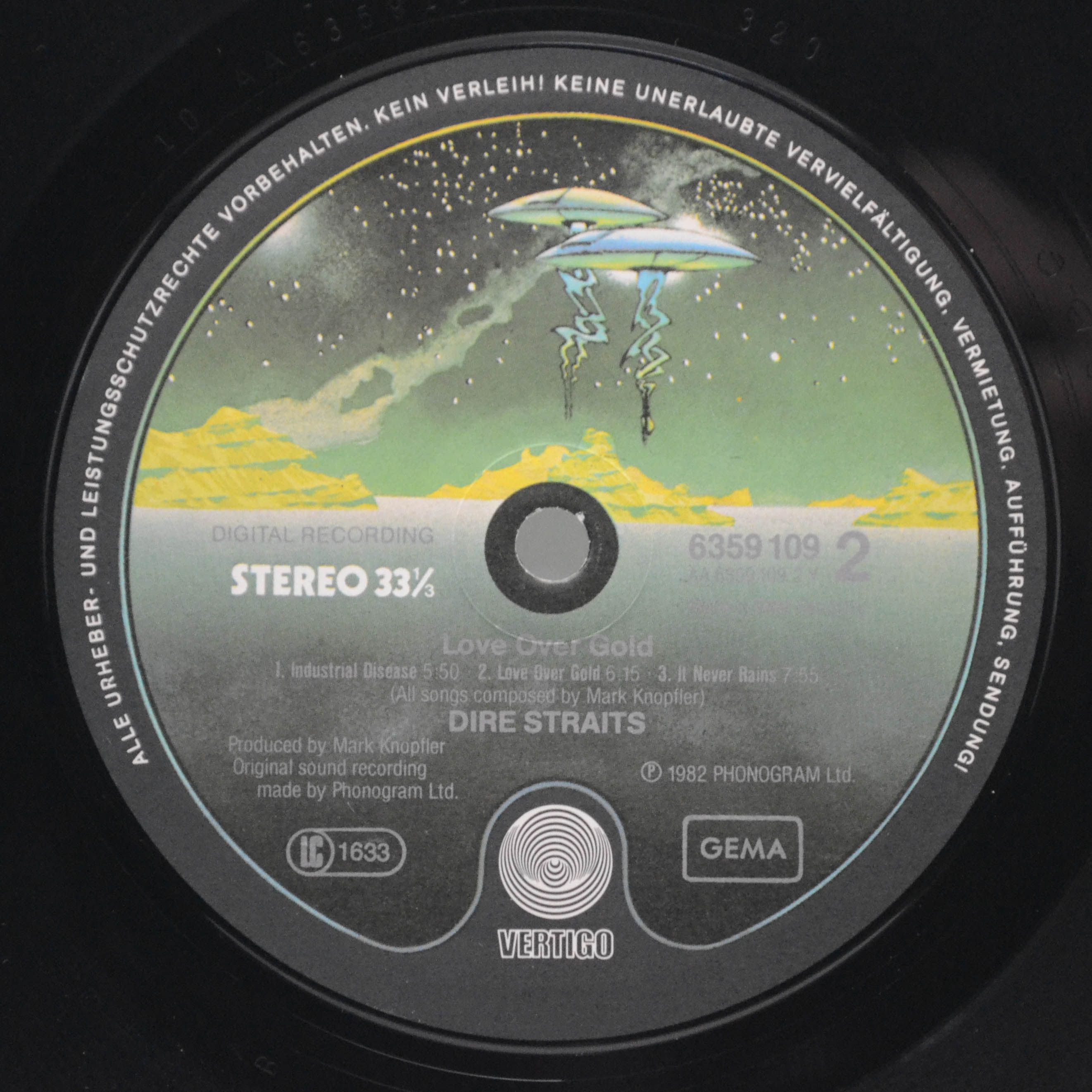 Dire Straits — Love Over Gold, 1982