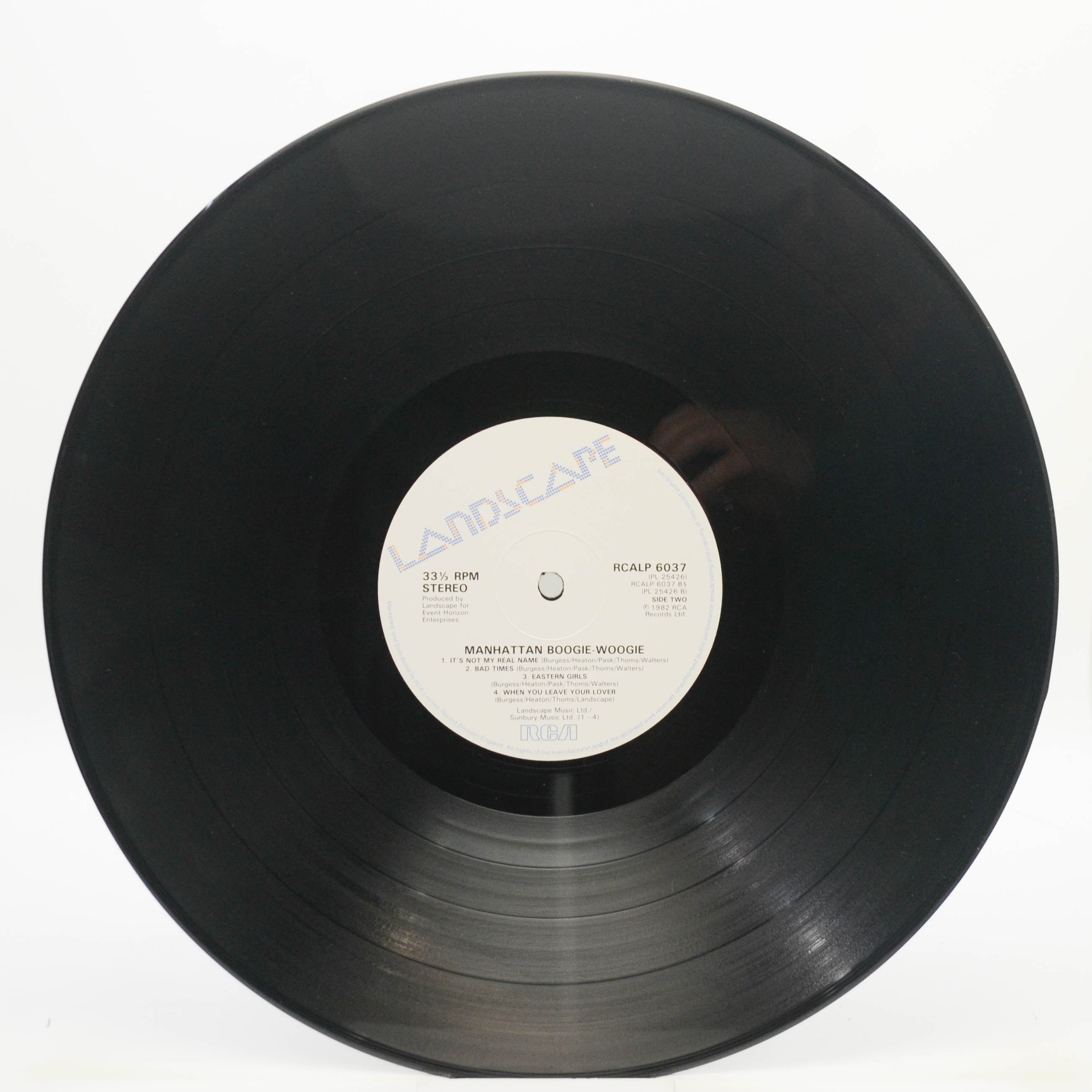 Виниловая пластинка Landscape — Manhattan Boogie-Woogie (1-st, UK), 1982