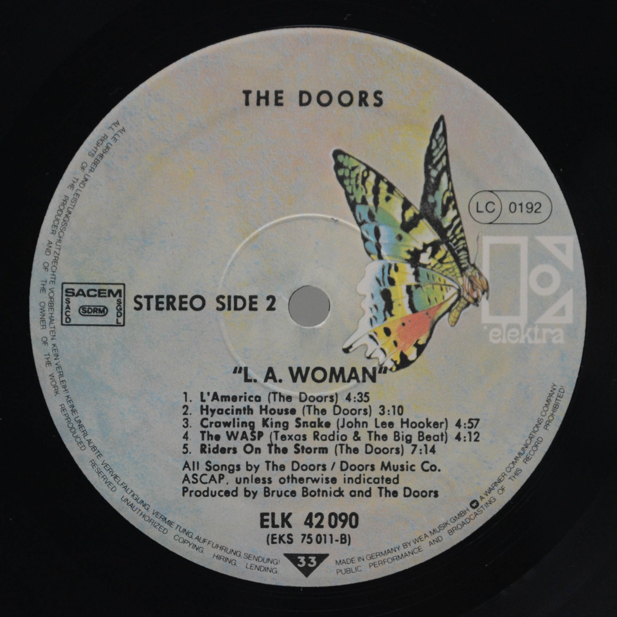 Doors — L.A. Woman, 1971