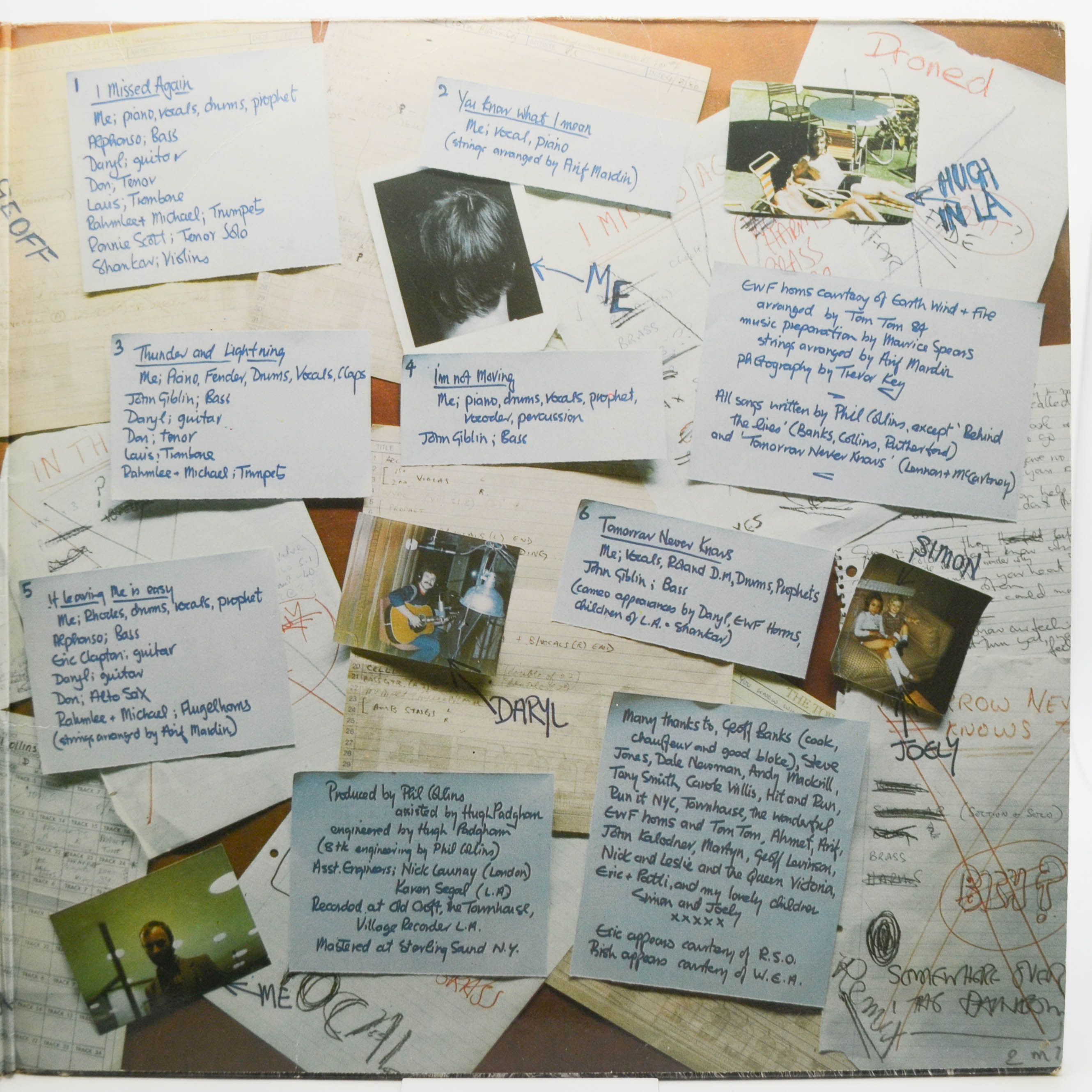 Phil Collins — Face Value, 1981