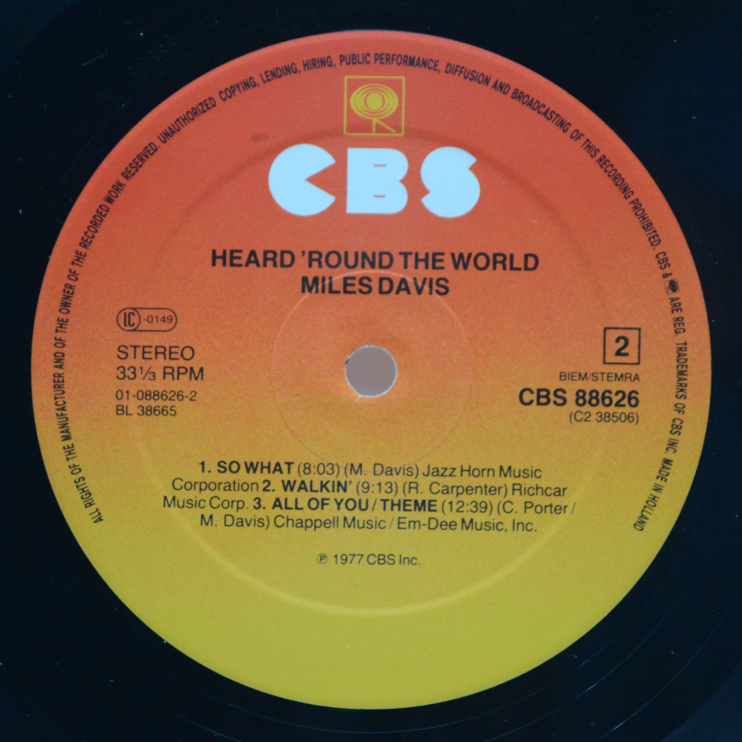 Miles Davis — Heard 'Round The World (2LP), 1983