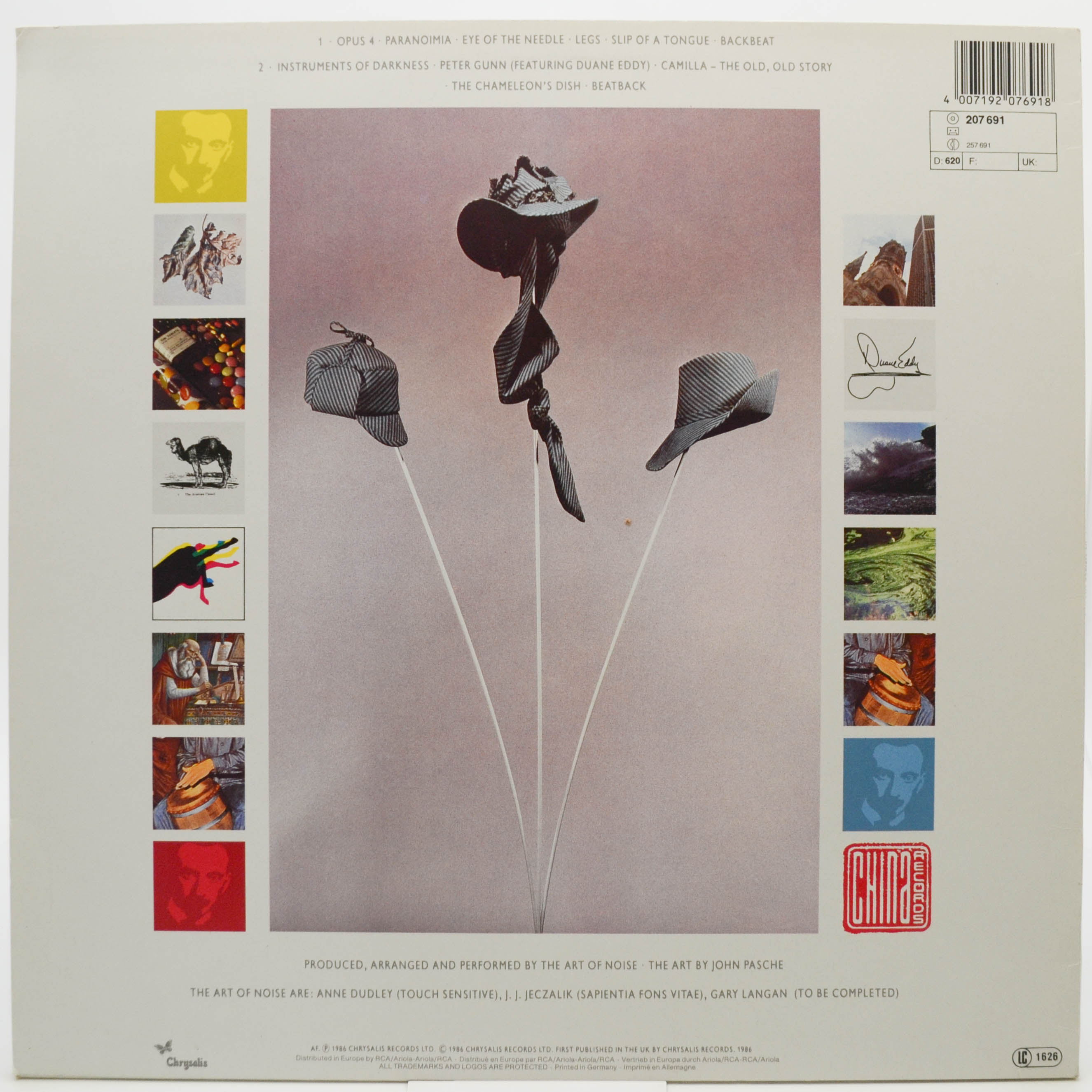 Art Of Noise — In Visible Silence, 1986