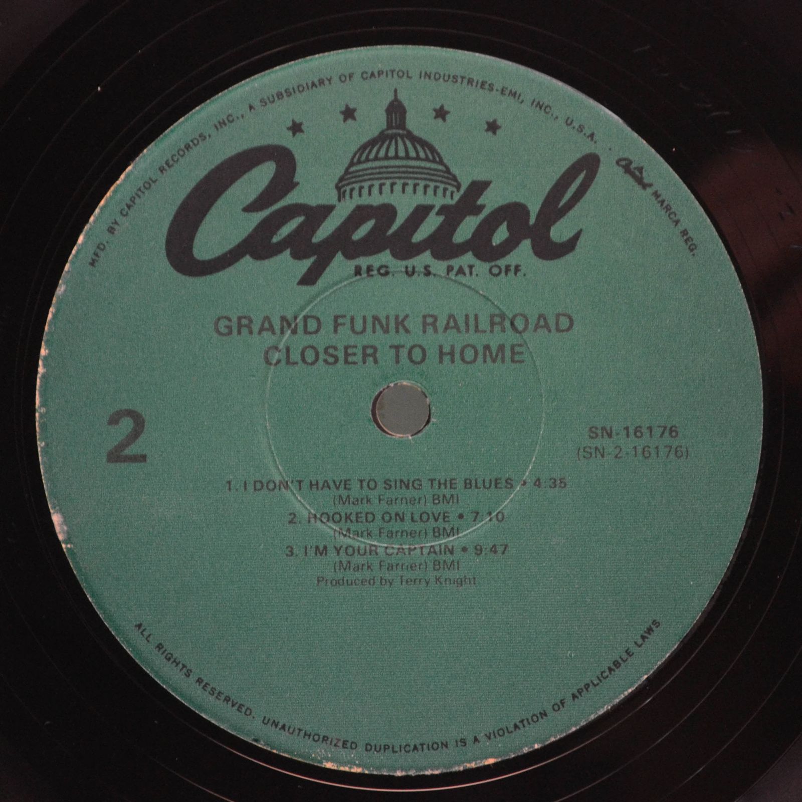 Grand Funk Railroad — Closer To Home (USA), 1970