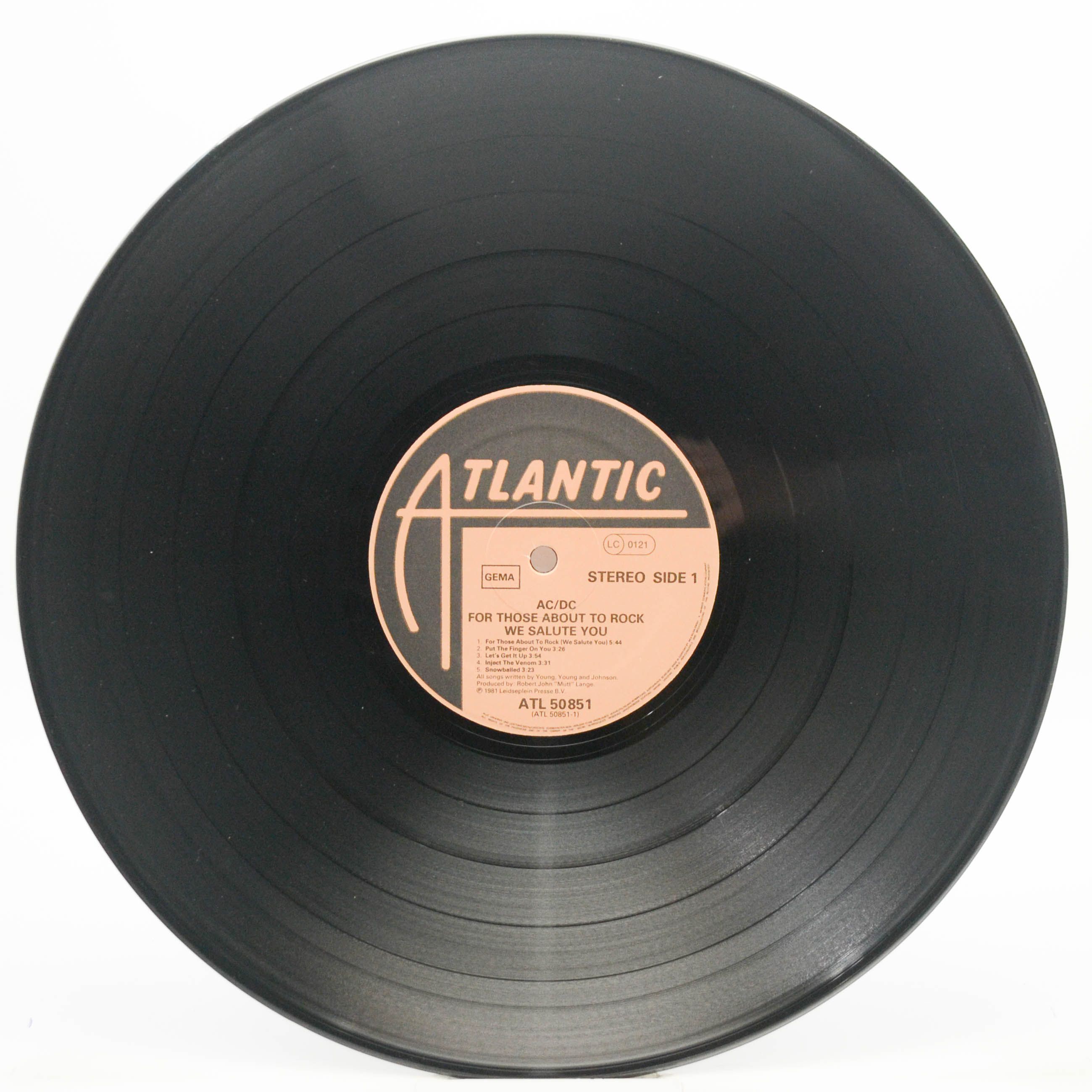 AC/DC — For Those About To Rock We Salute You, 1981