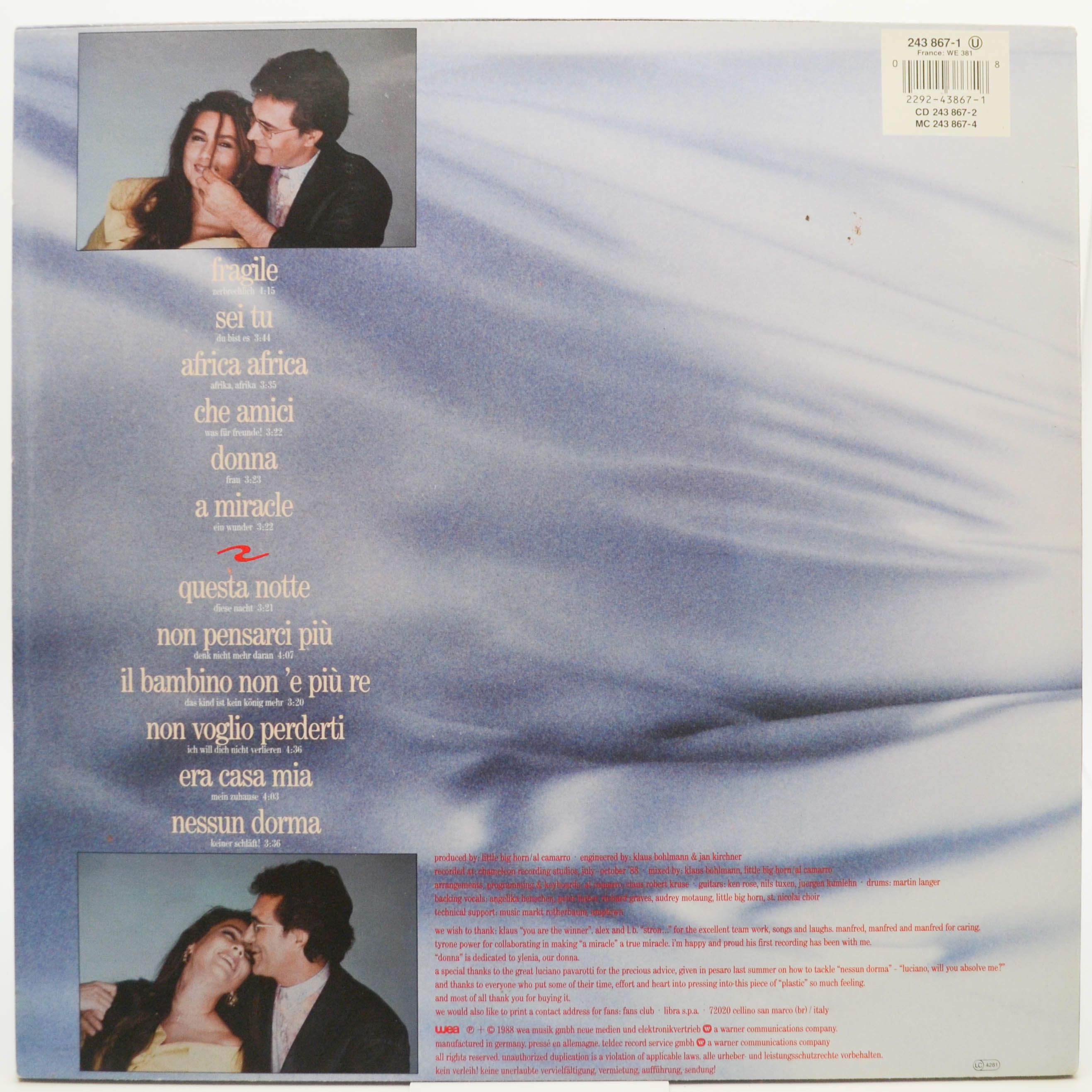 Al Bano & Romina Power — Fragile, 1988