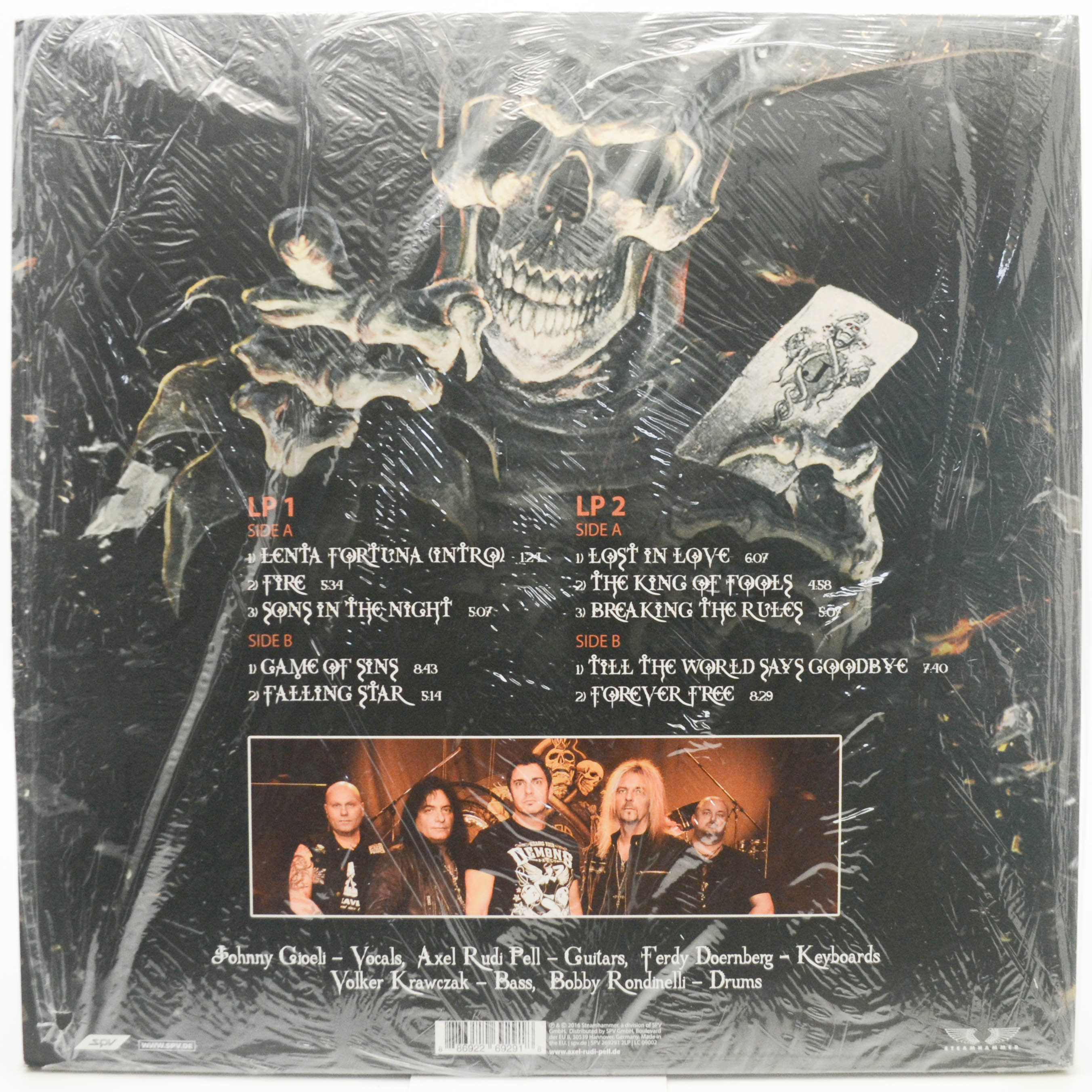 Axel Rudi Pell — Game Of Sins (2LP), 2016