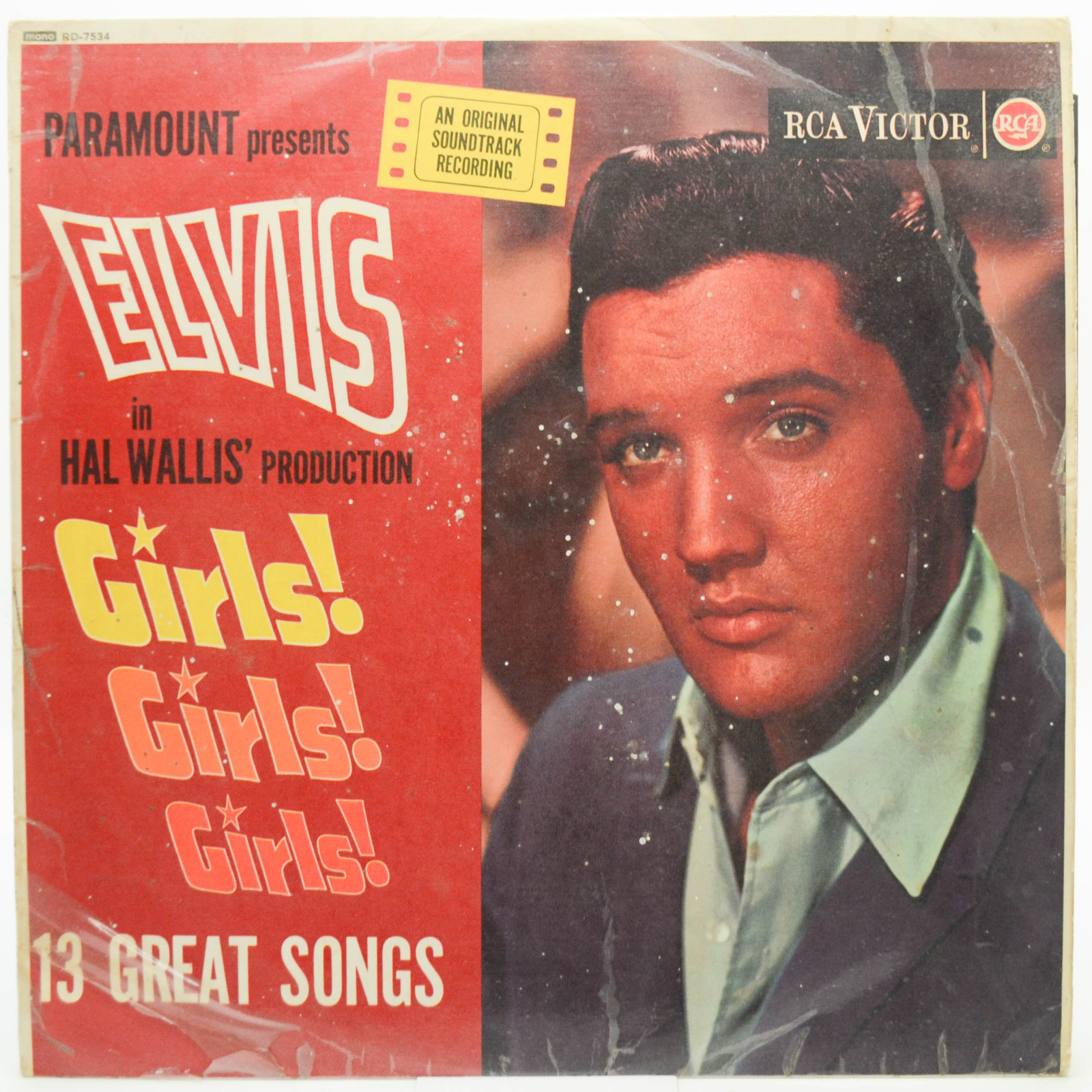 Elvis Presley — Girls! Girls! Girls! (UK), 1962
