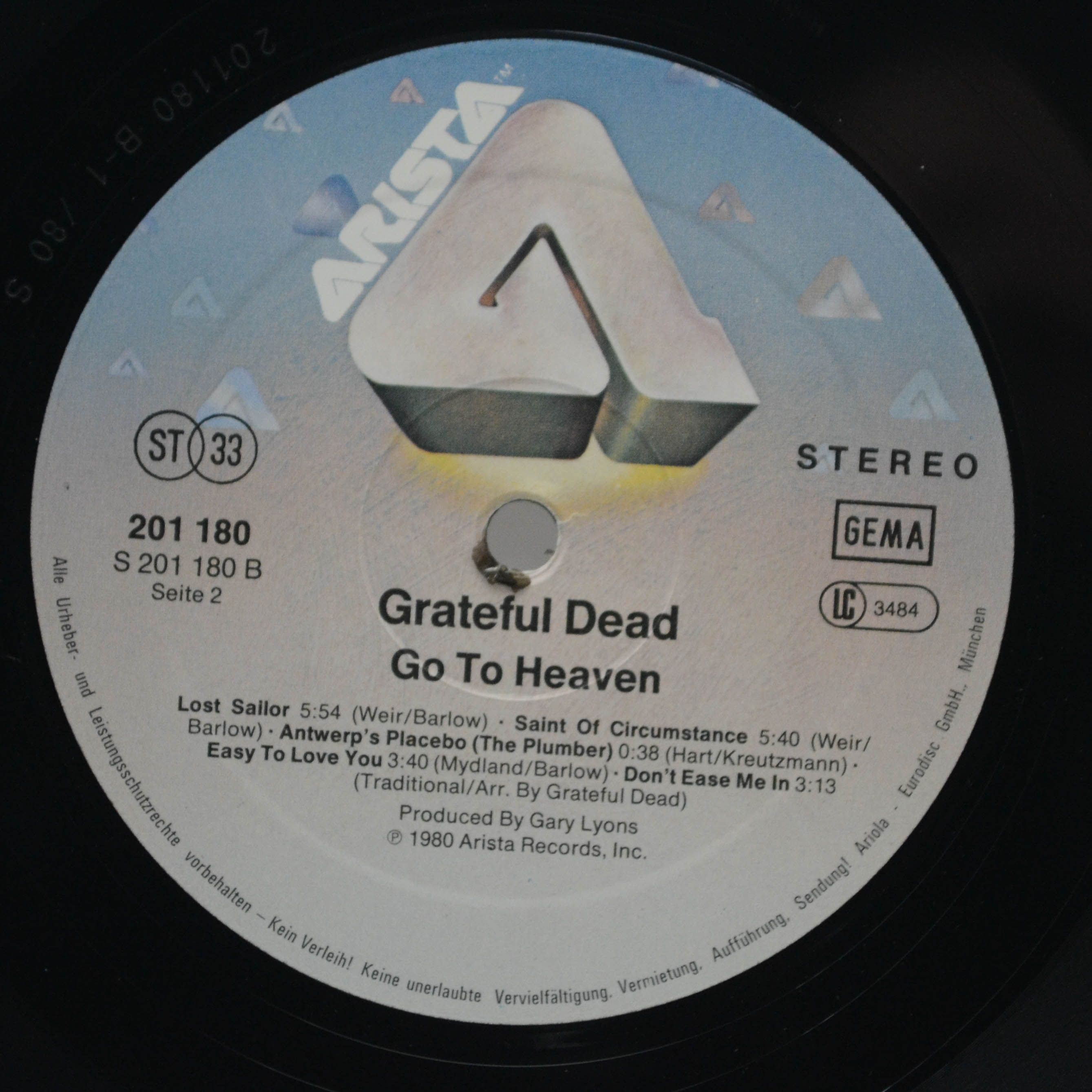 Grateful Dead — Go To Heaven, 1980
