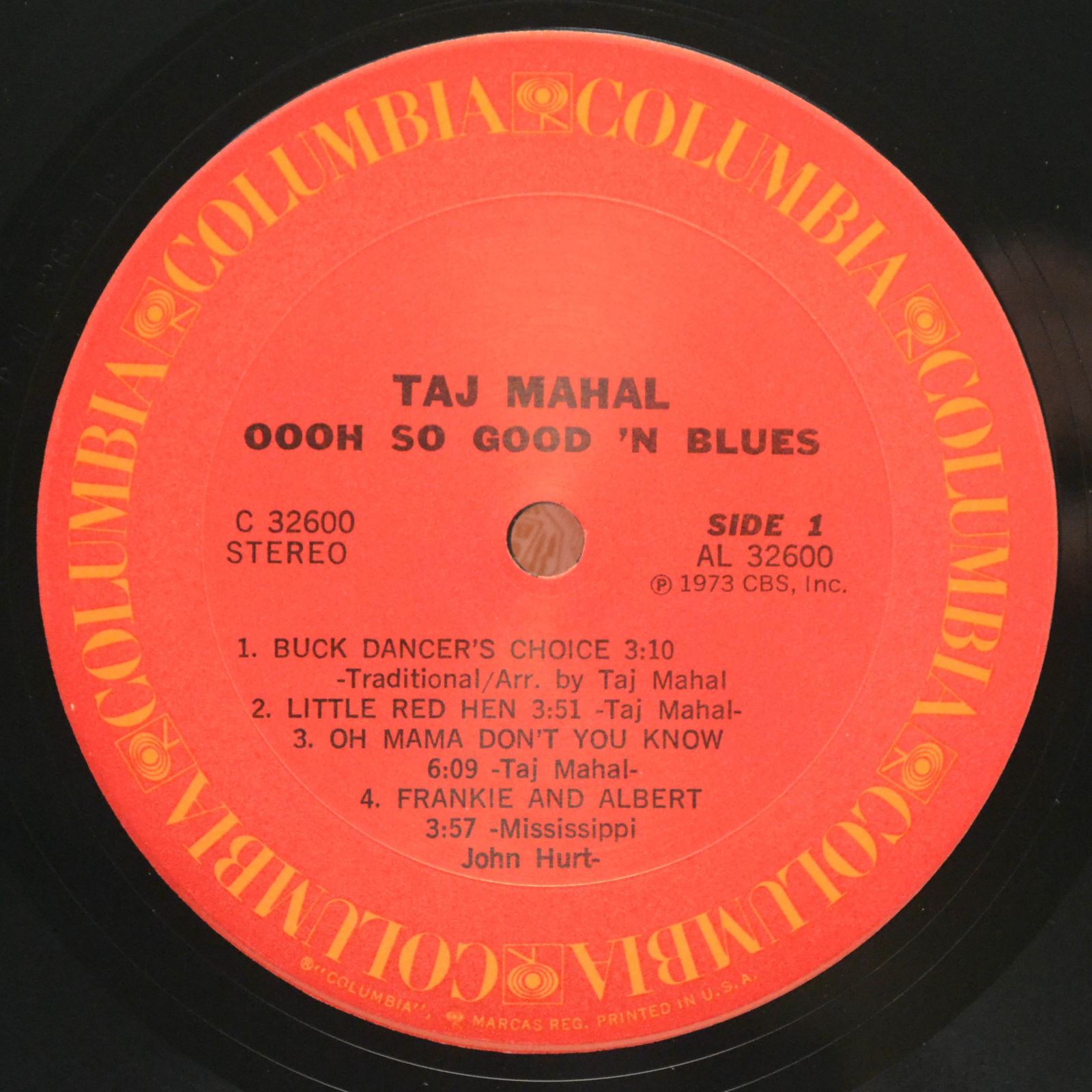 Taj Mahal — Oooh So Good 'N Blues (USA), 1973