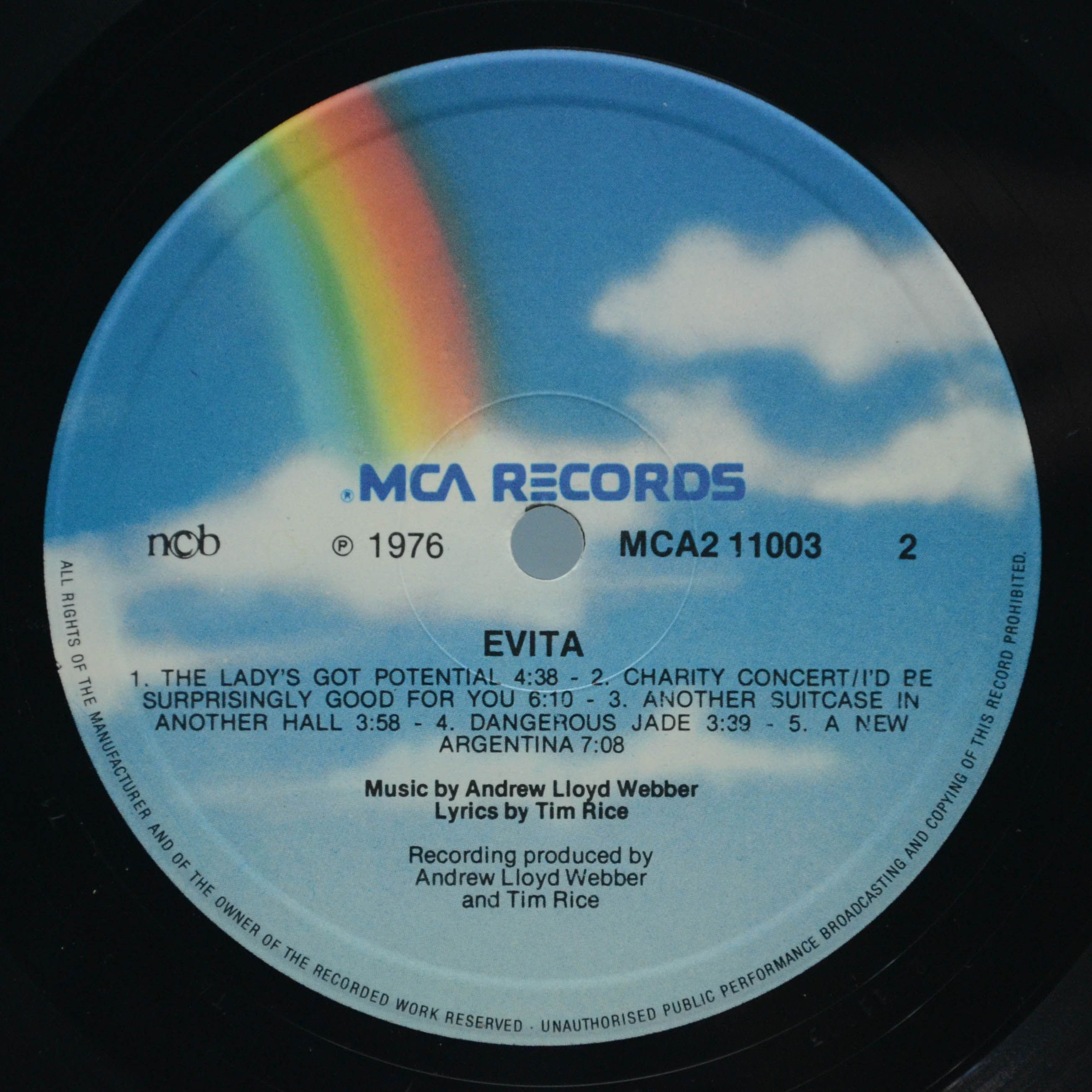 Andrew Lloyd Webber, Tim Rice — Evita (2LP, booklet), 1976