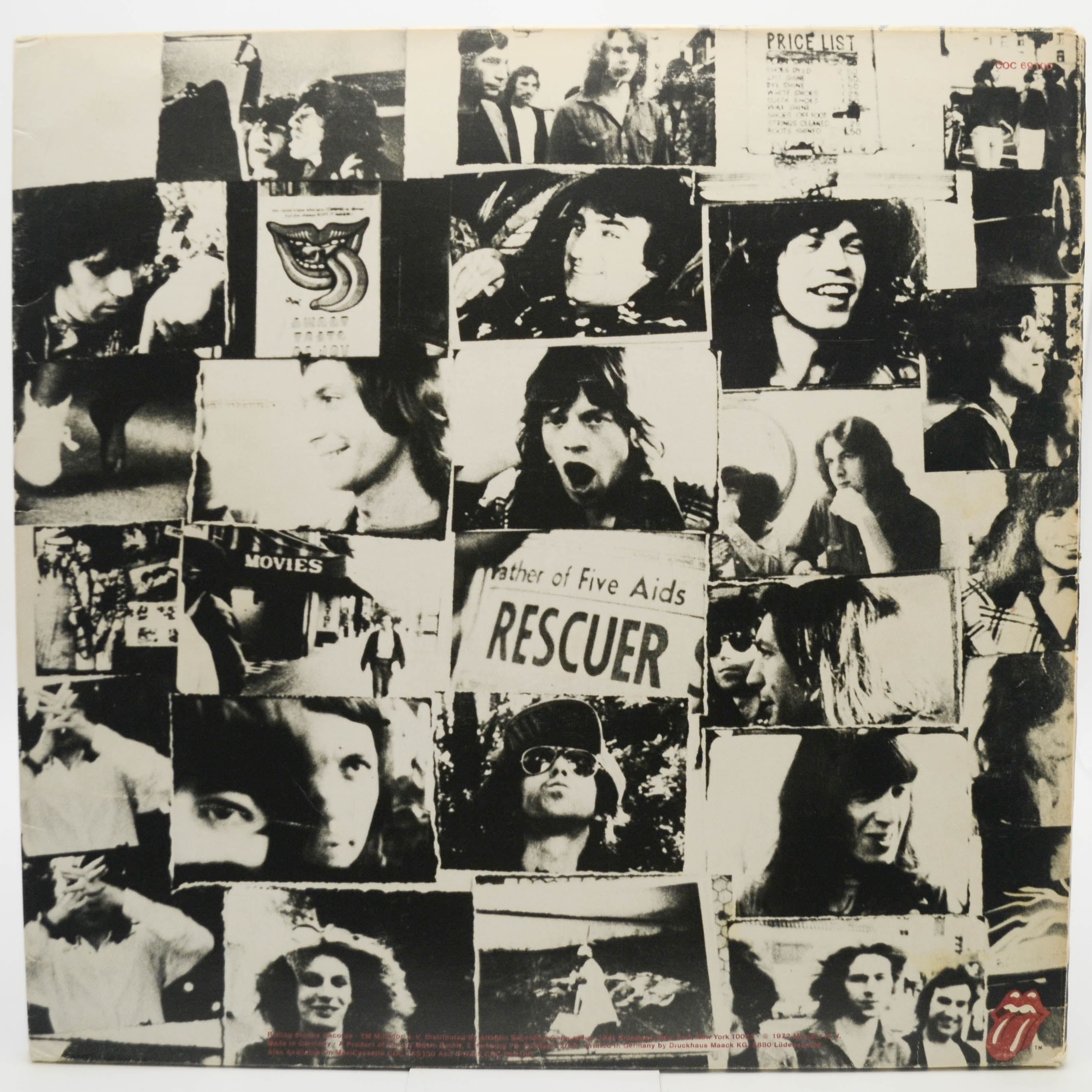 Rolling Stones — Exile On Main St (2LP), 1972