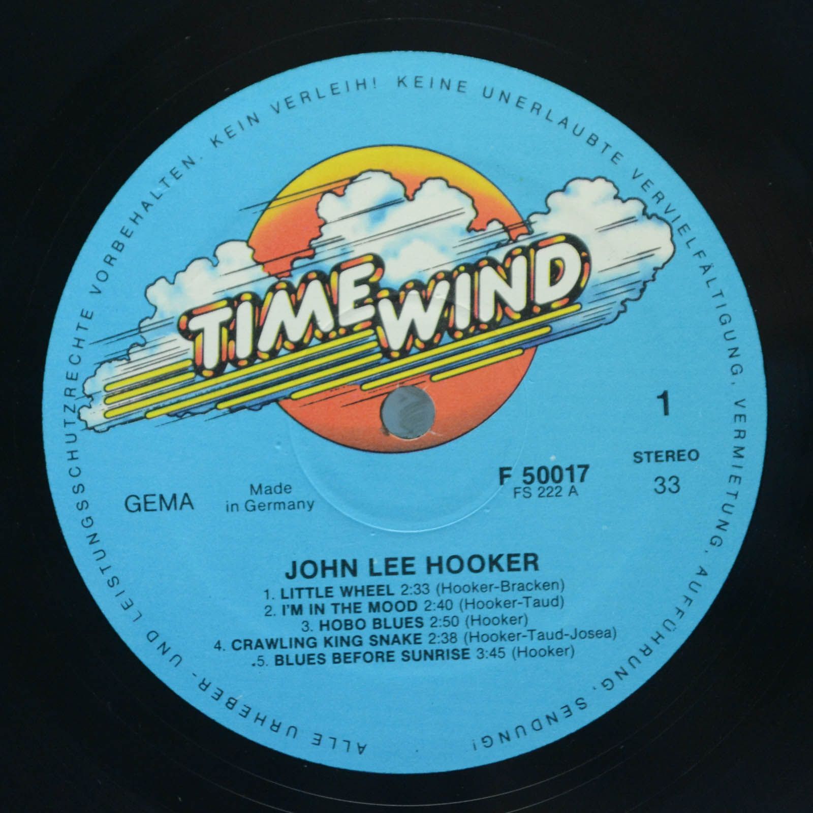 John Lee Hooker — Little Wheel, 1976