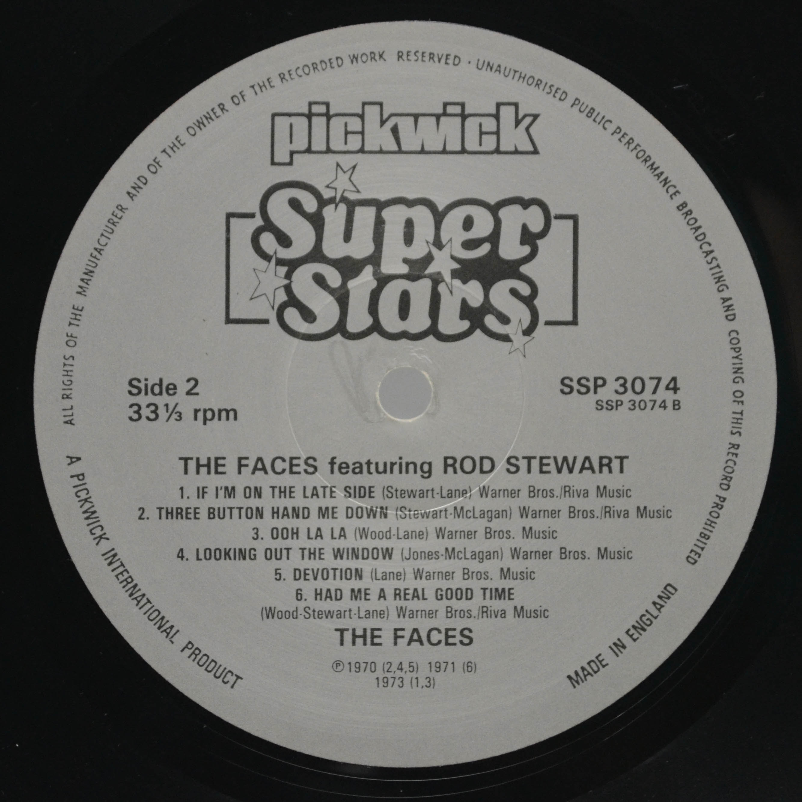 Faces Featuring Rod Stewart — The Faces Featuring Rod Stewart, 1980