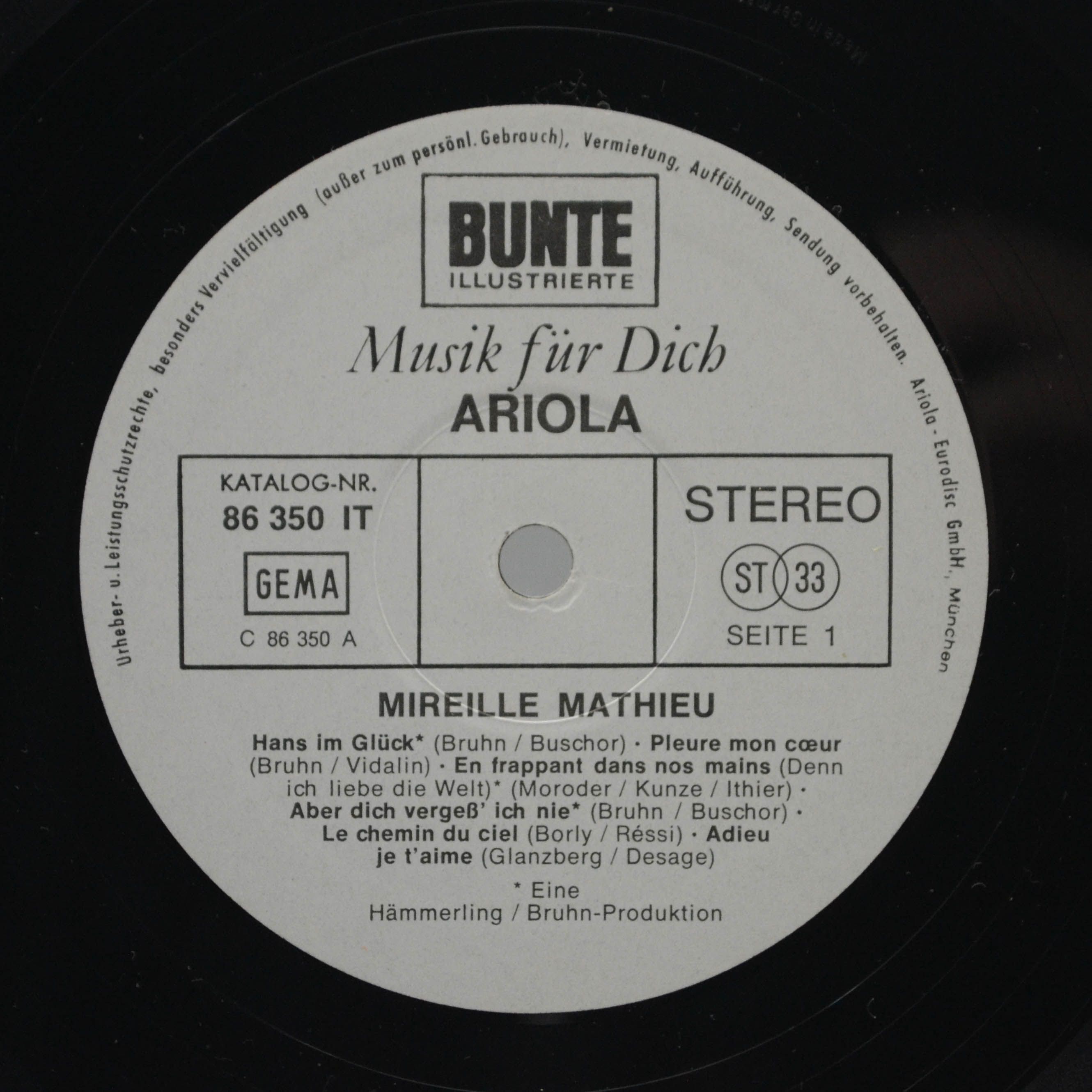 Mireille Mathieu — Mireille Mathieu, 1972