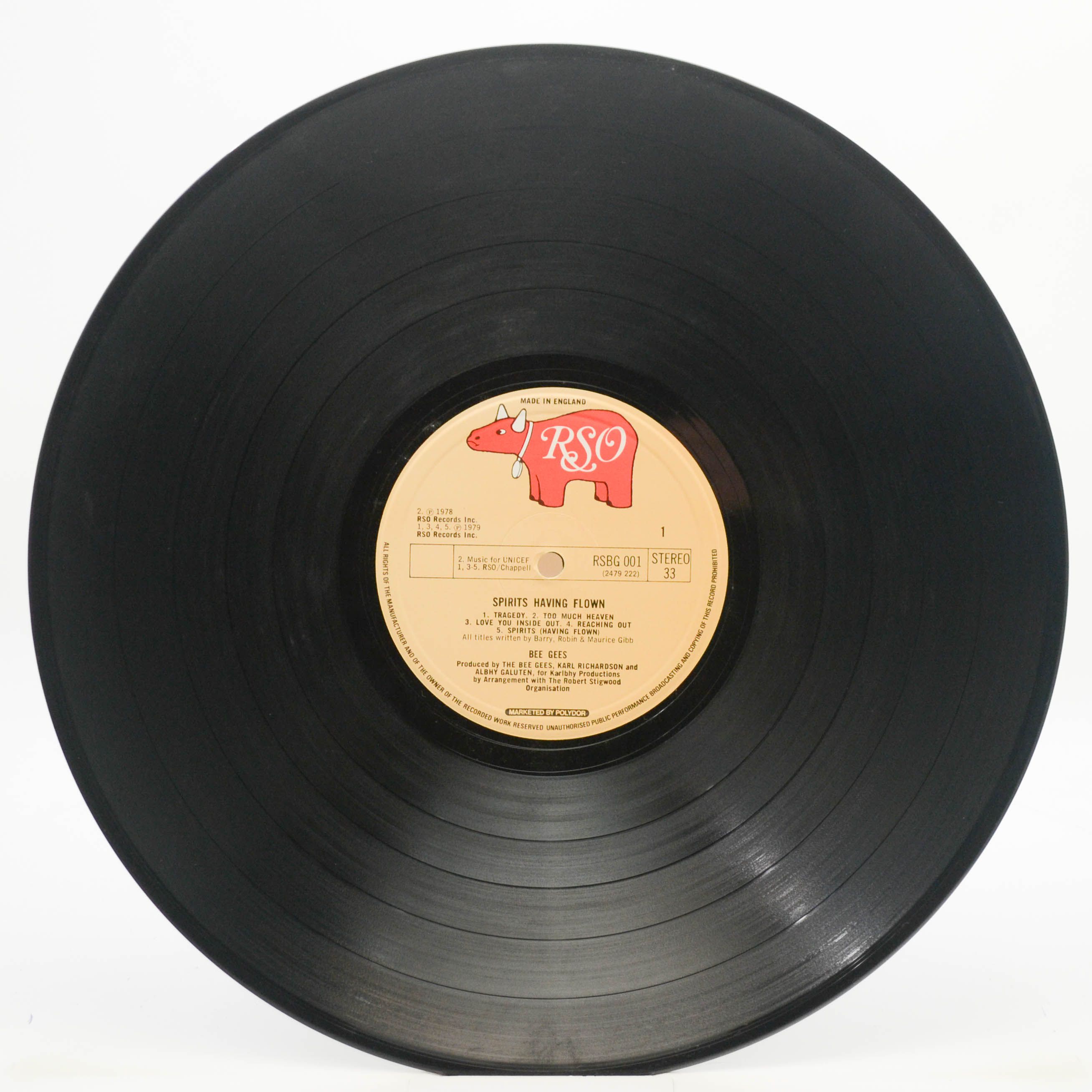 Bee Gees — Spirits Having Flown (1-st, UK), 1979