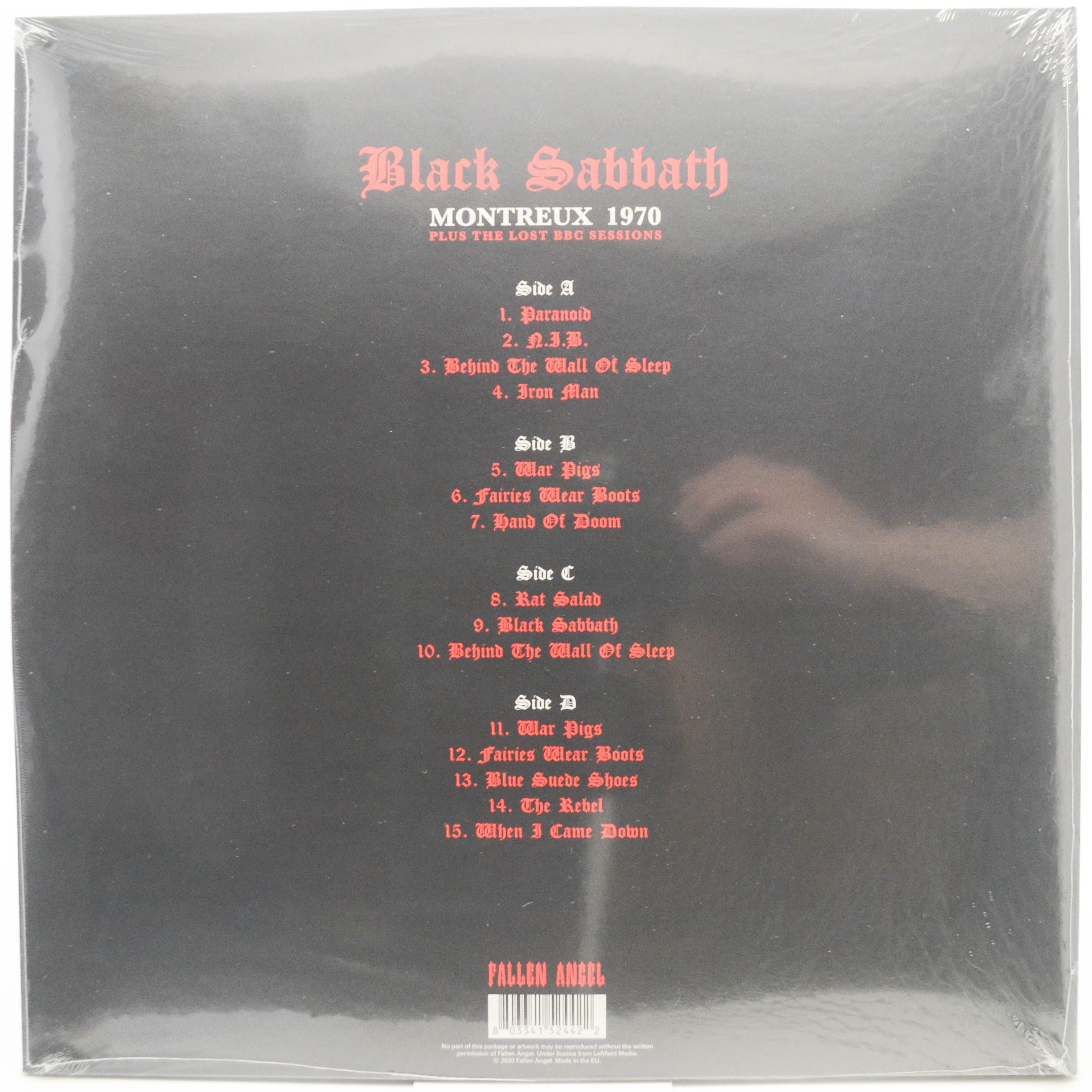 Black Sabbath — Montreux 1970 (Plus The Lost BBC Sessions) (2LP), 2021