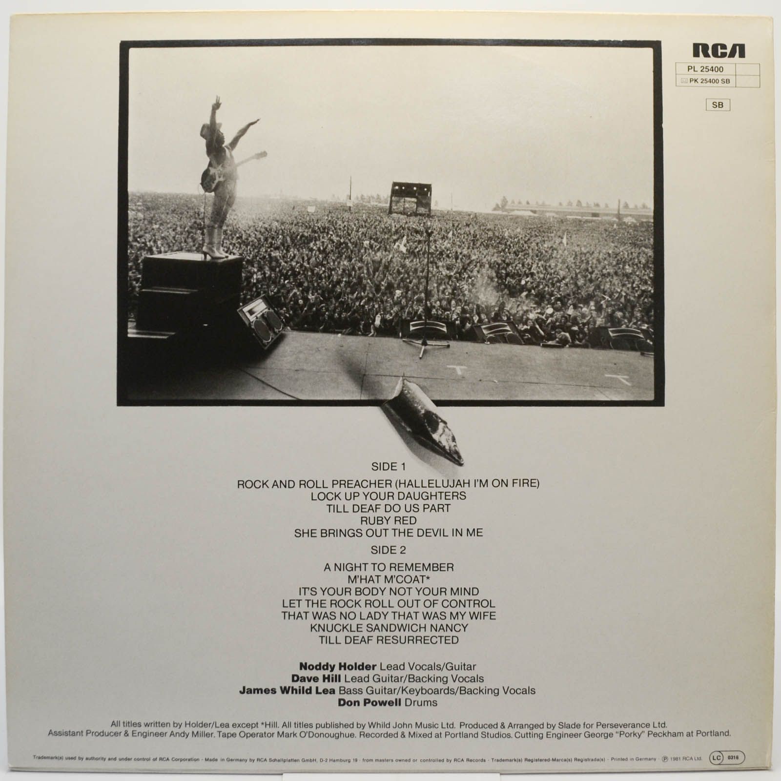 Slade — Till Deaf Do Us Part, 1981