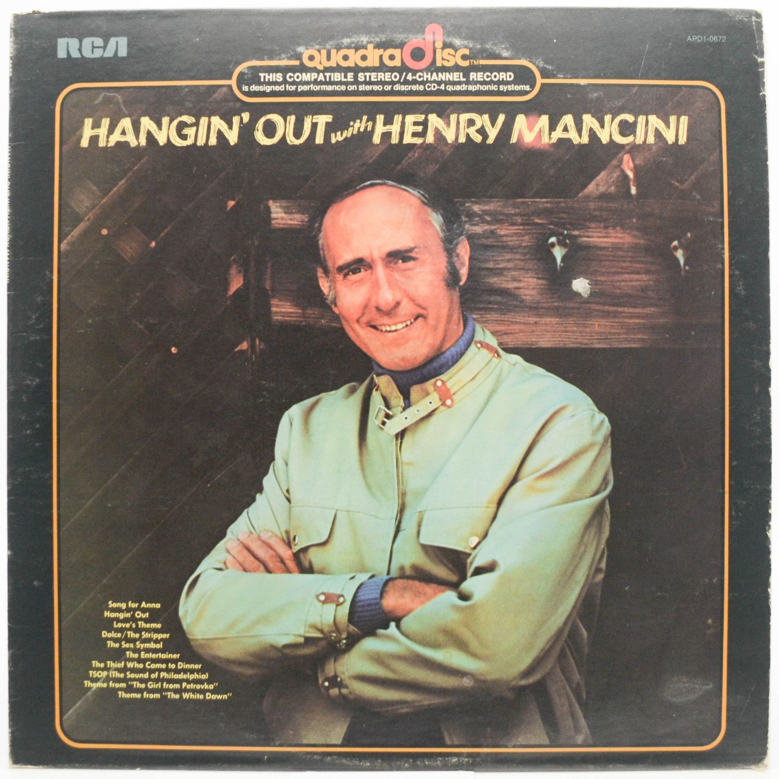 Henry Mancini — Hangin' Out (USA, Quadraphonic), 1974