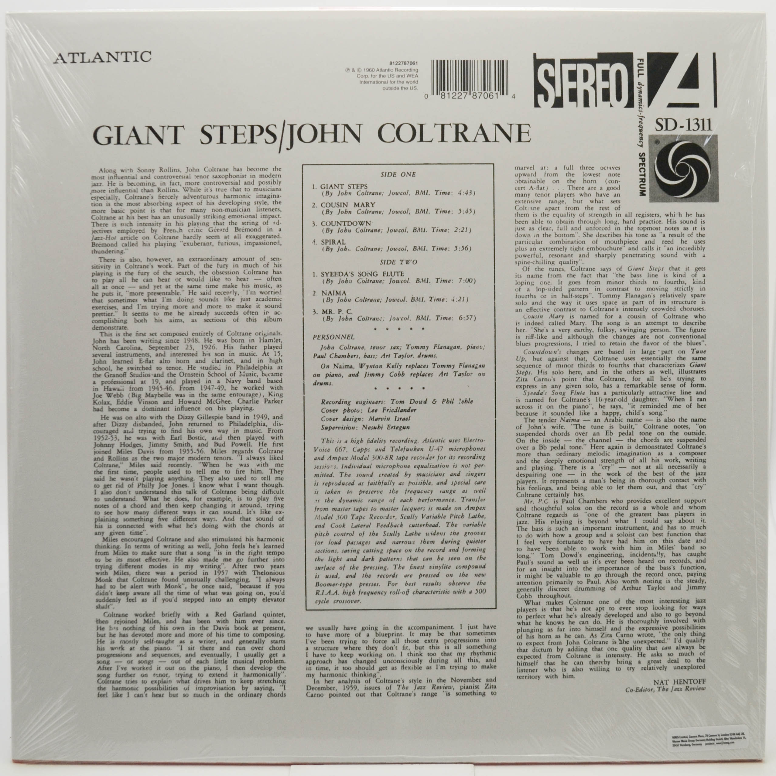 John Coltrane — Giant Steps, 1960