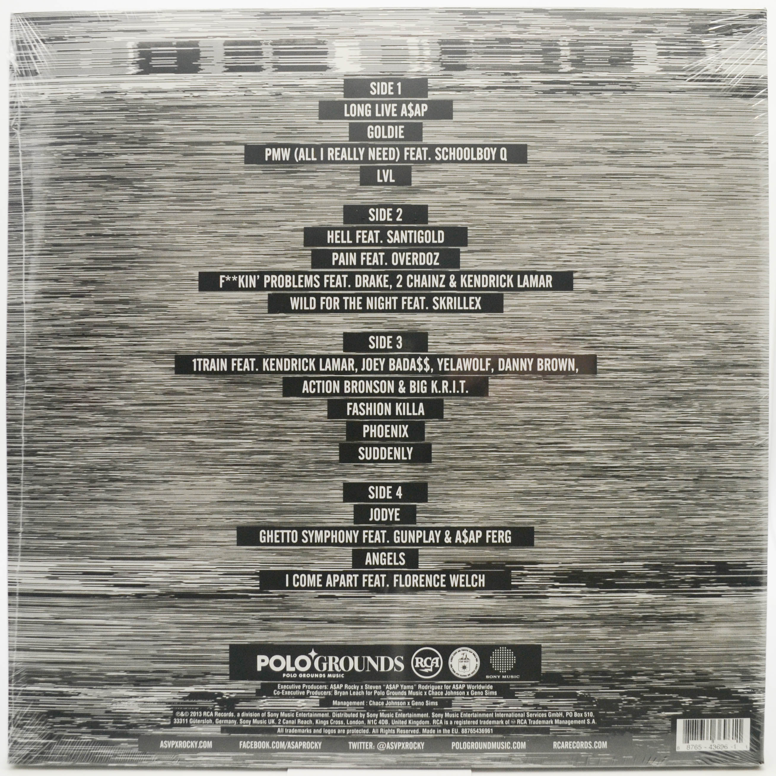 A$AP Rocky — Long.Live.A$AP (2LP), 2013